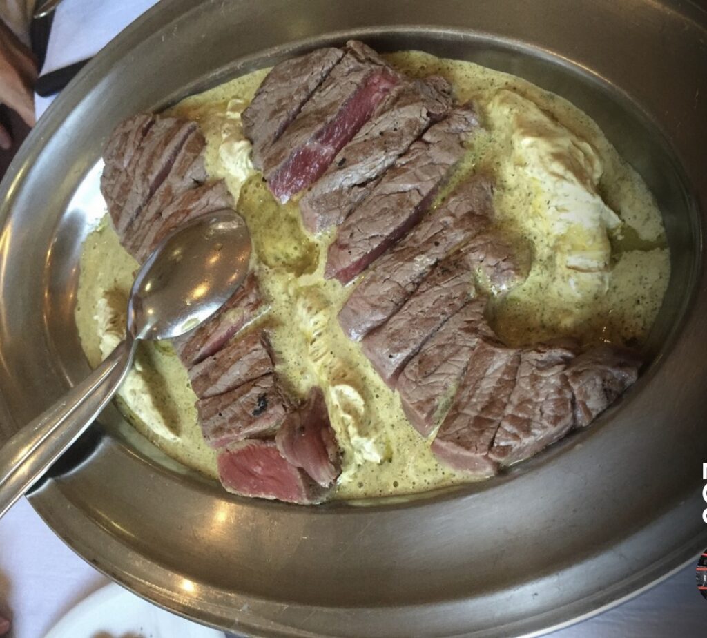 L'entrecôte beurre soleil